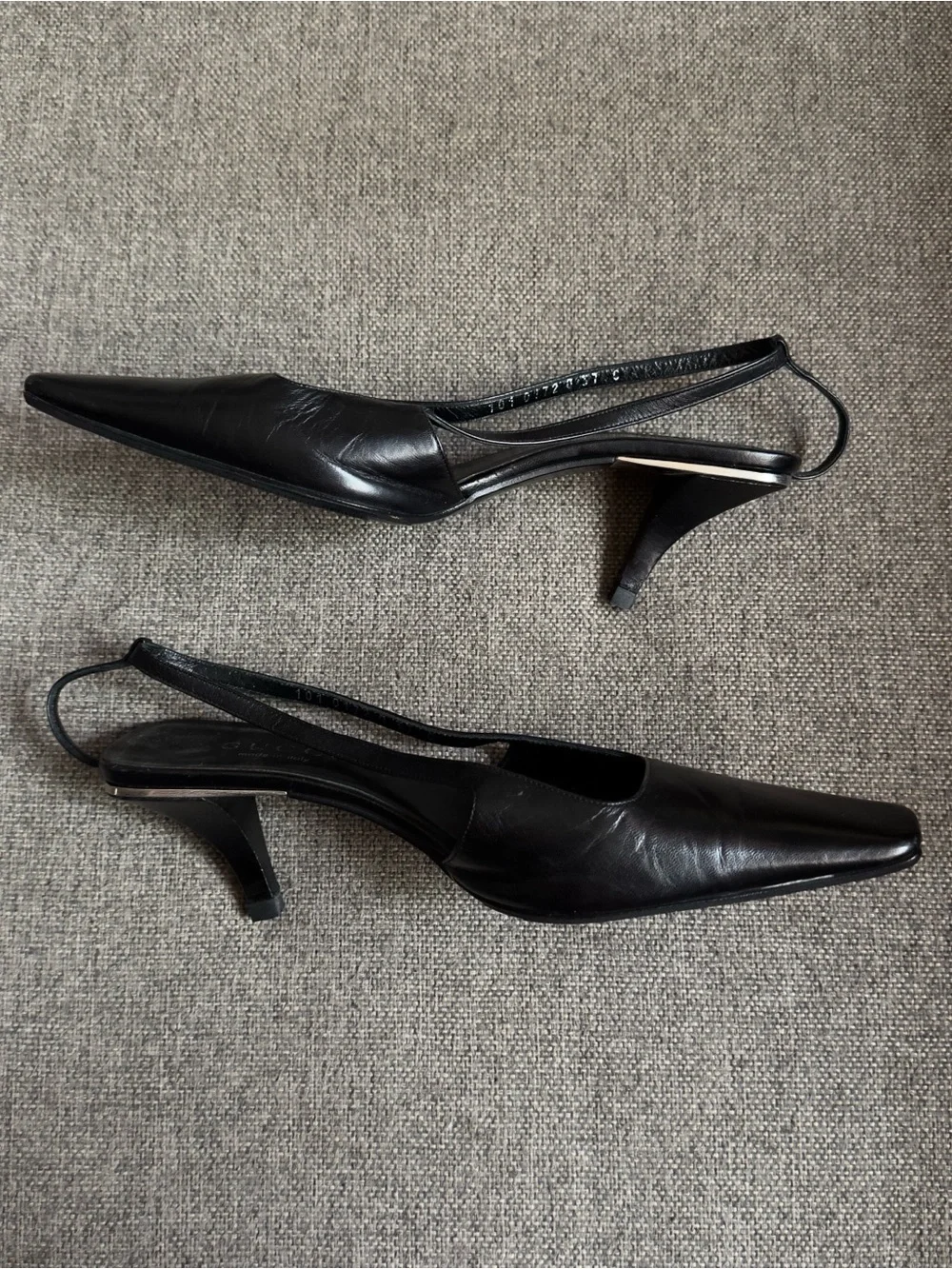 Vintage Gucci x Tom Ford “GG” black heels